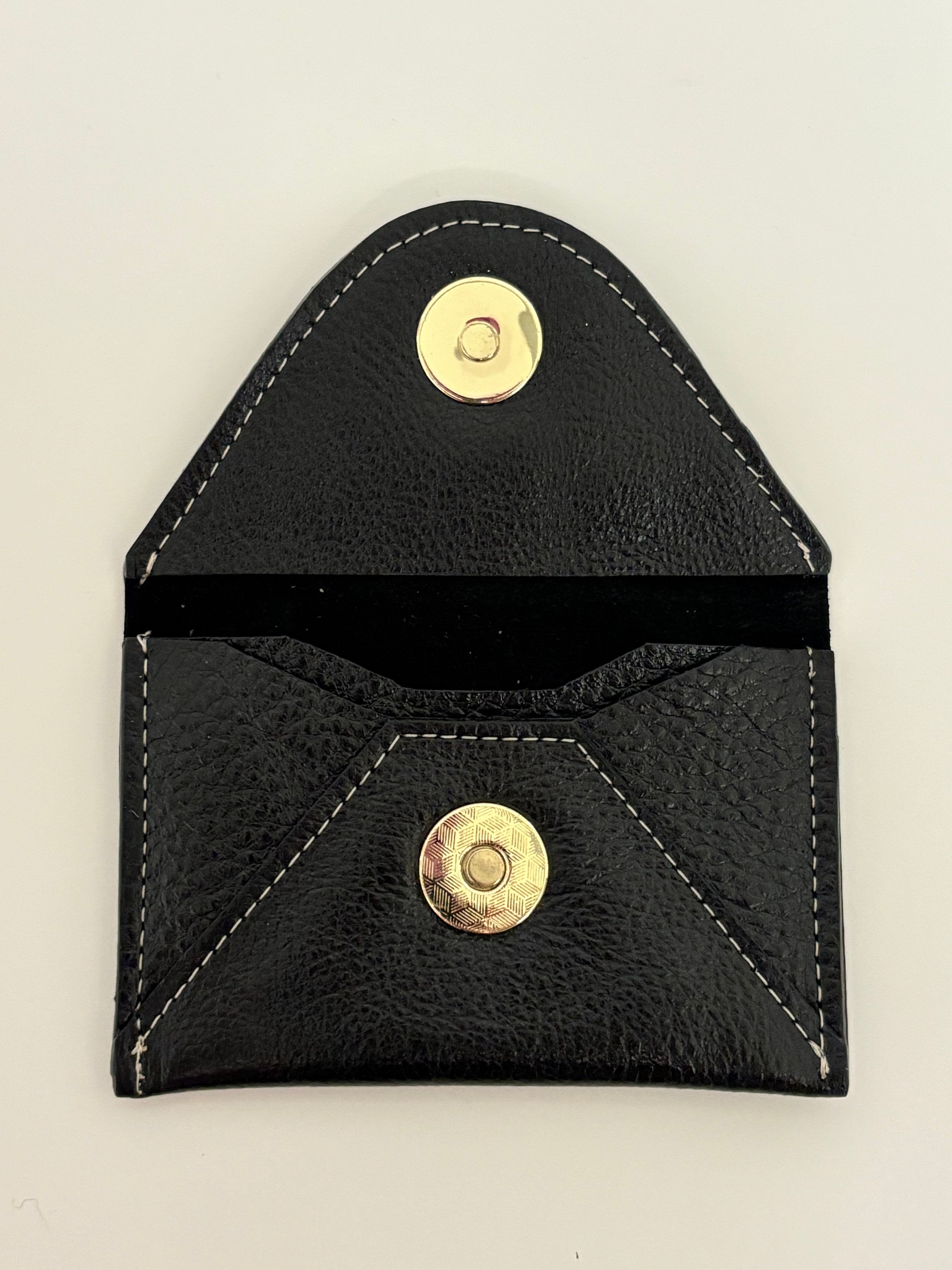 Card Wallet - Metallic Leather