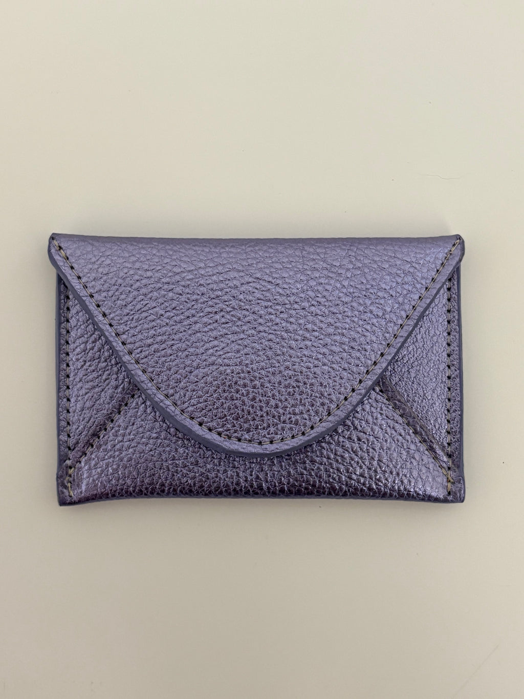 Card Wallet - Metallic Leather