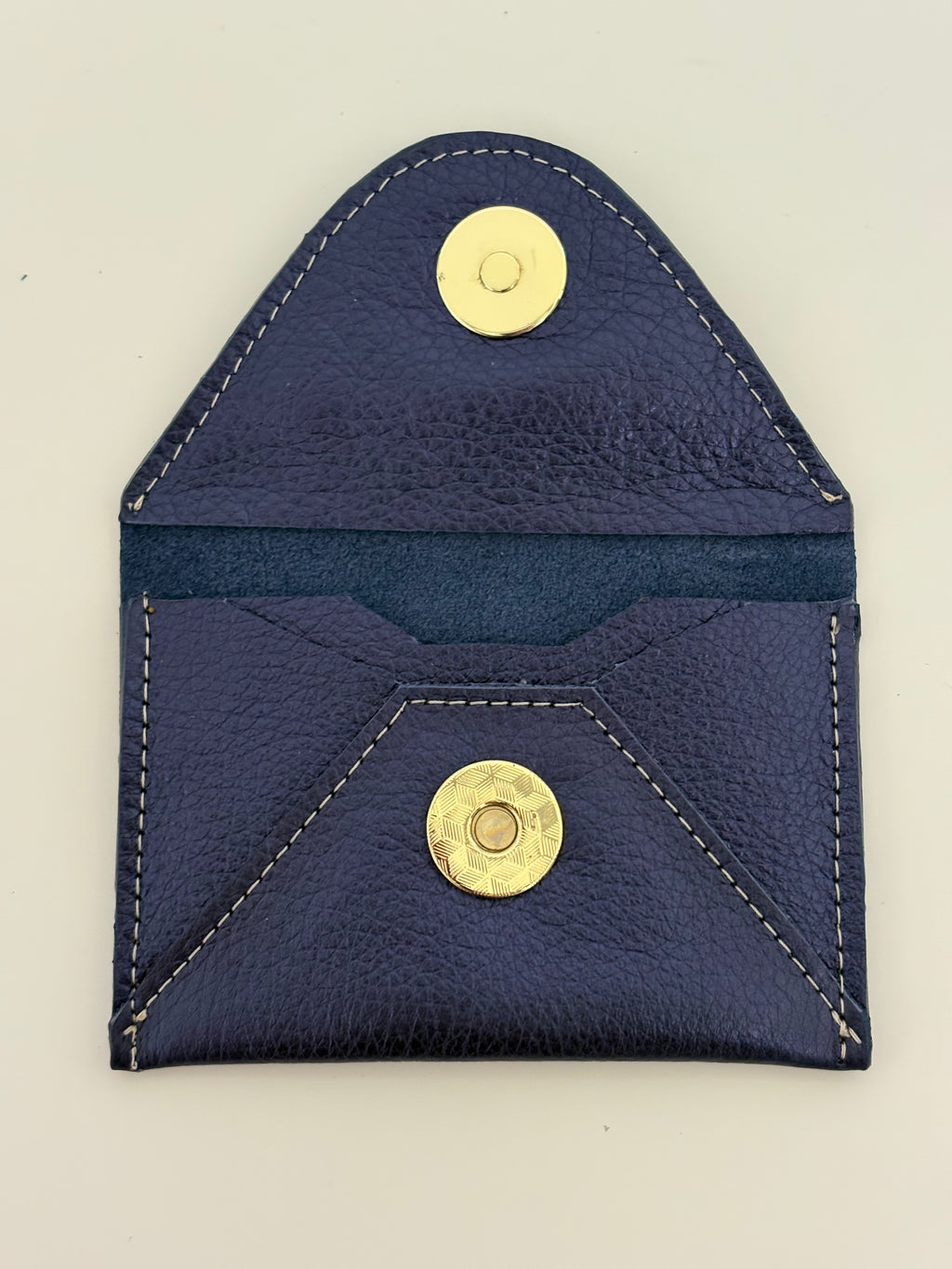 Card Wallet - Metallic Leather