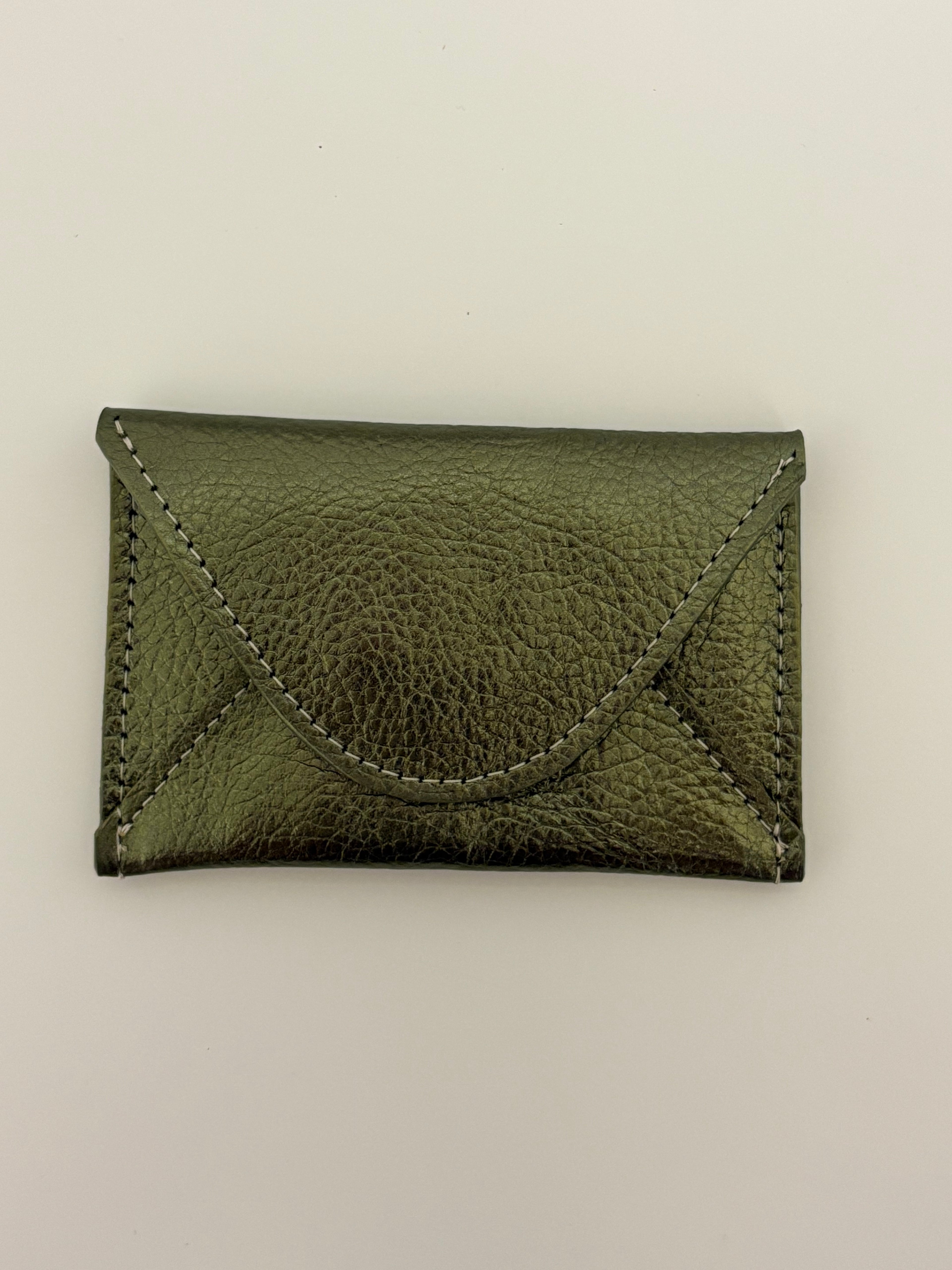 Card Wallet - Metallic Leather