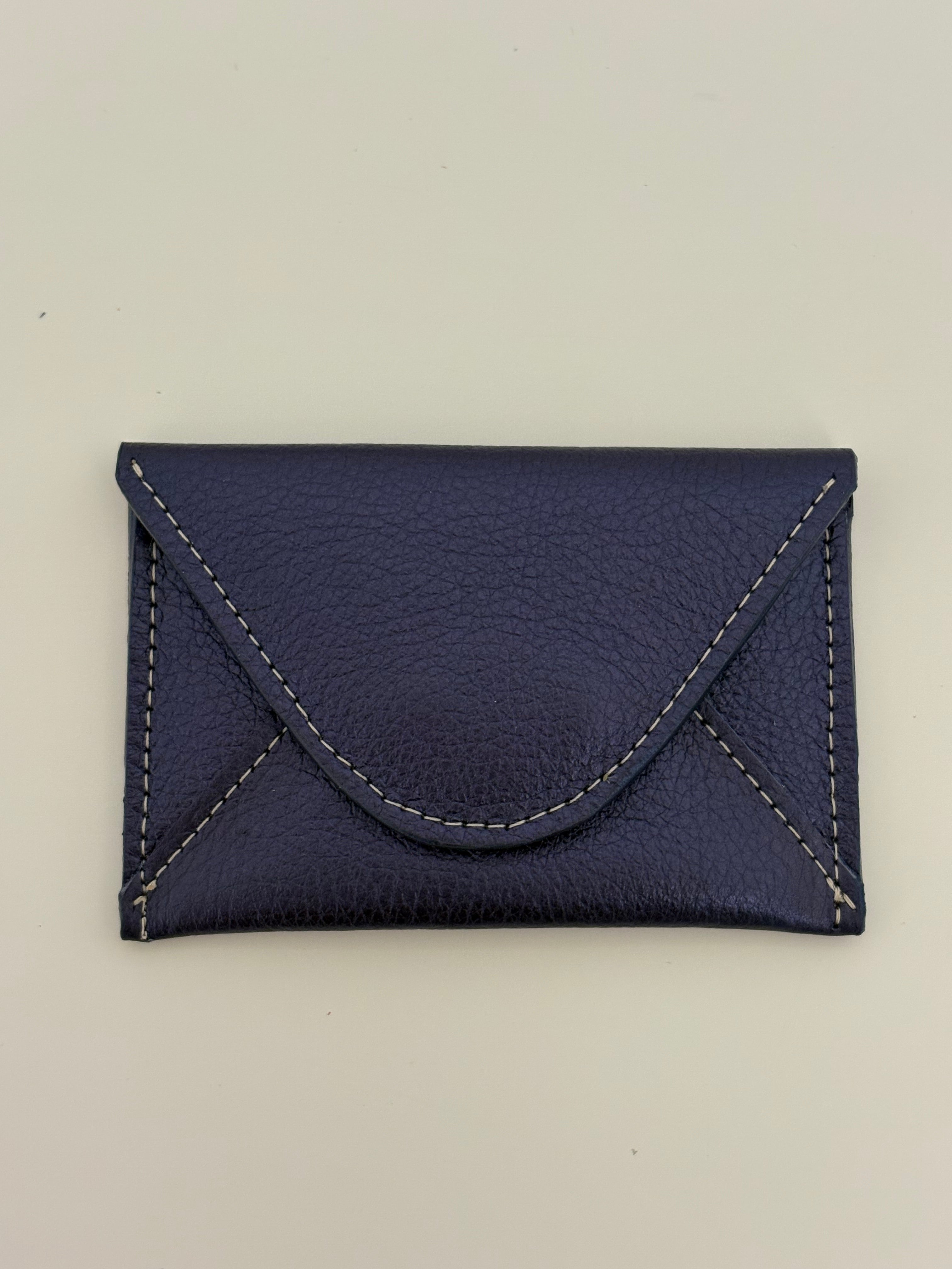 Card Wallet - Metallic Leather