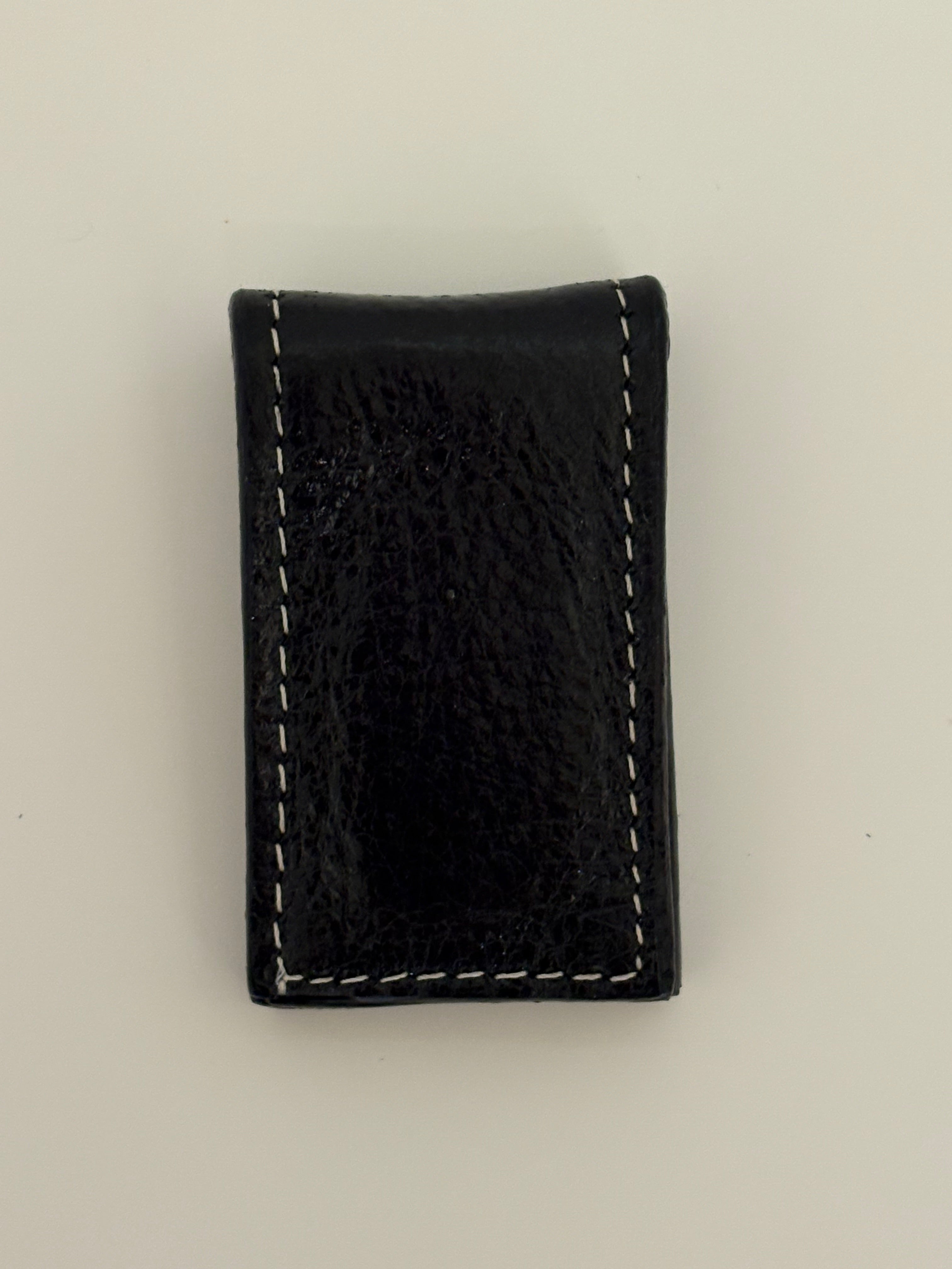 Money Clip - Metallic Leather