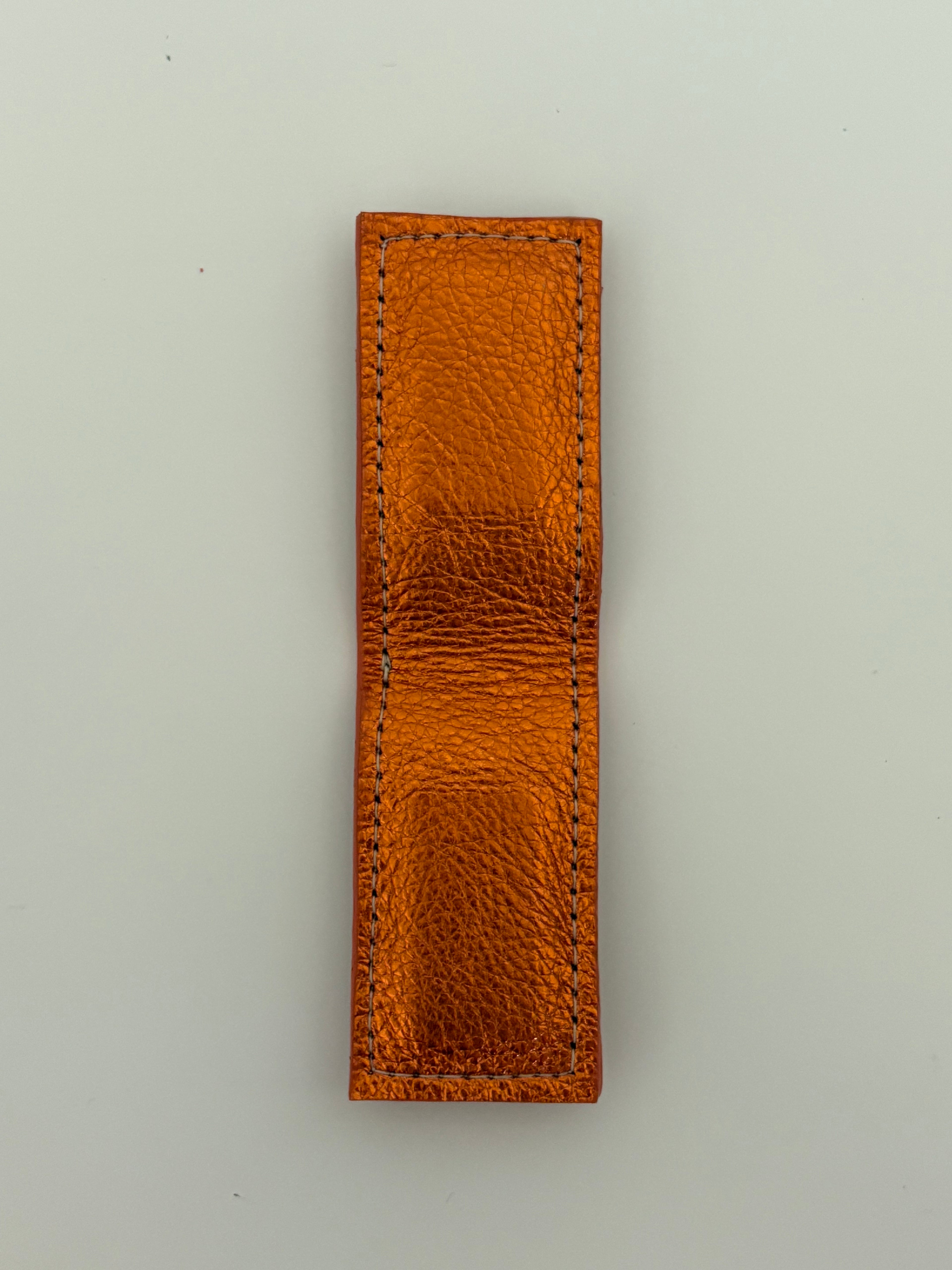 Money Clip - Metallic Leather