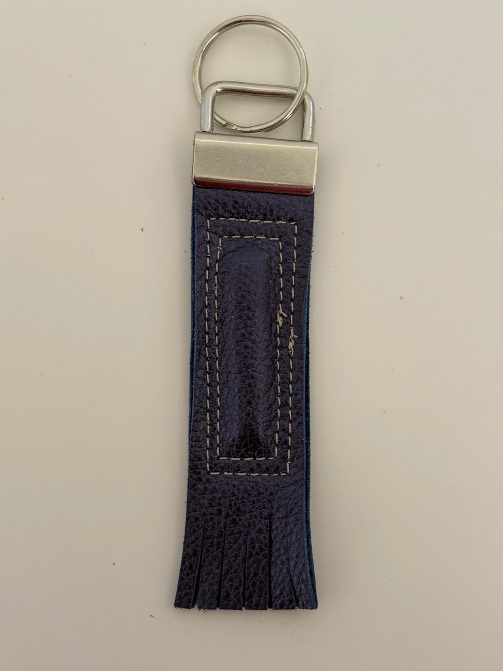 Key Chain - Metallic Leather
