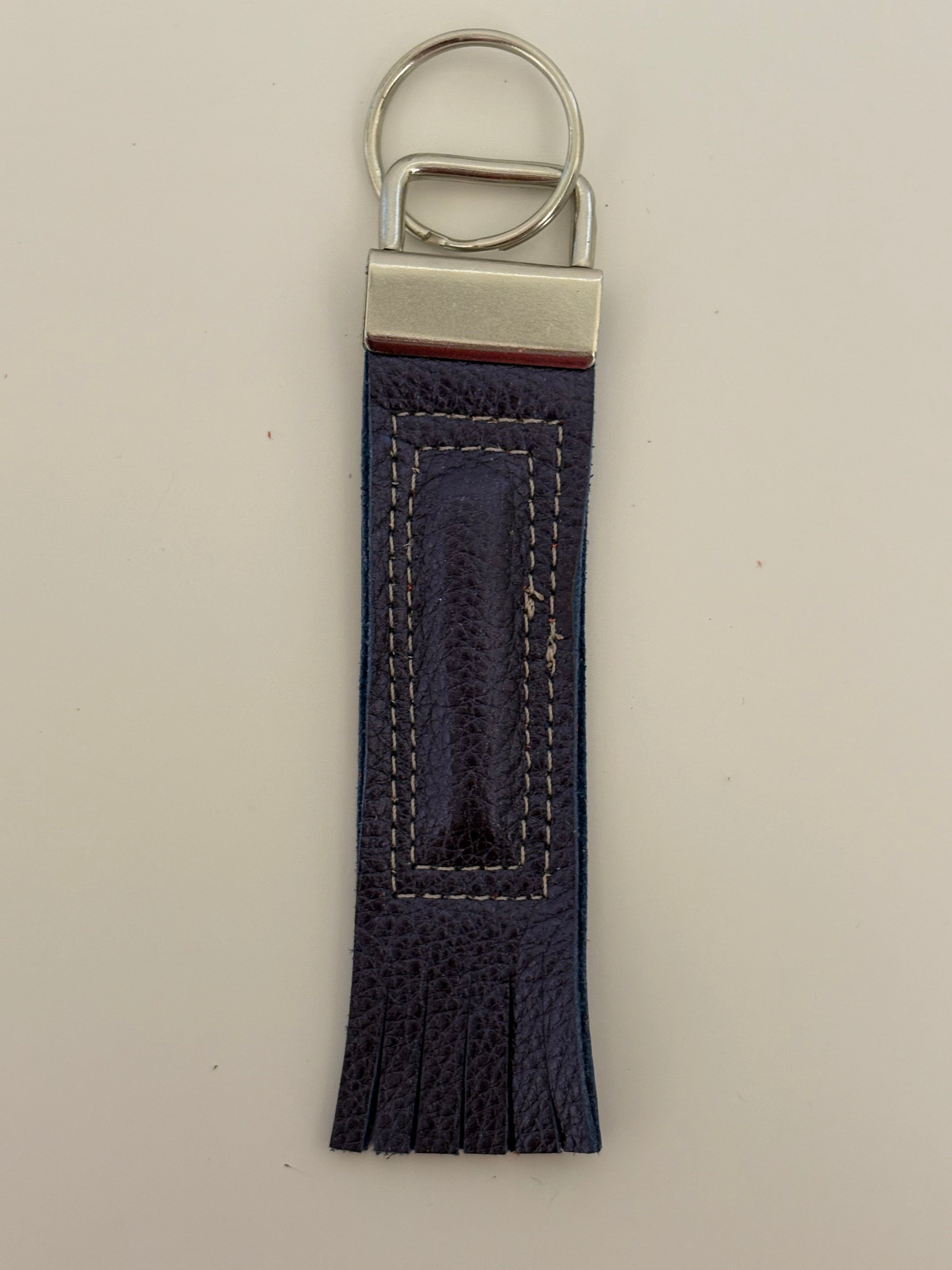 Key Chain - Metallic Leather