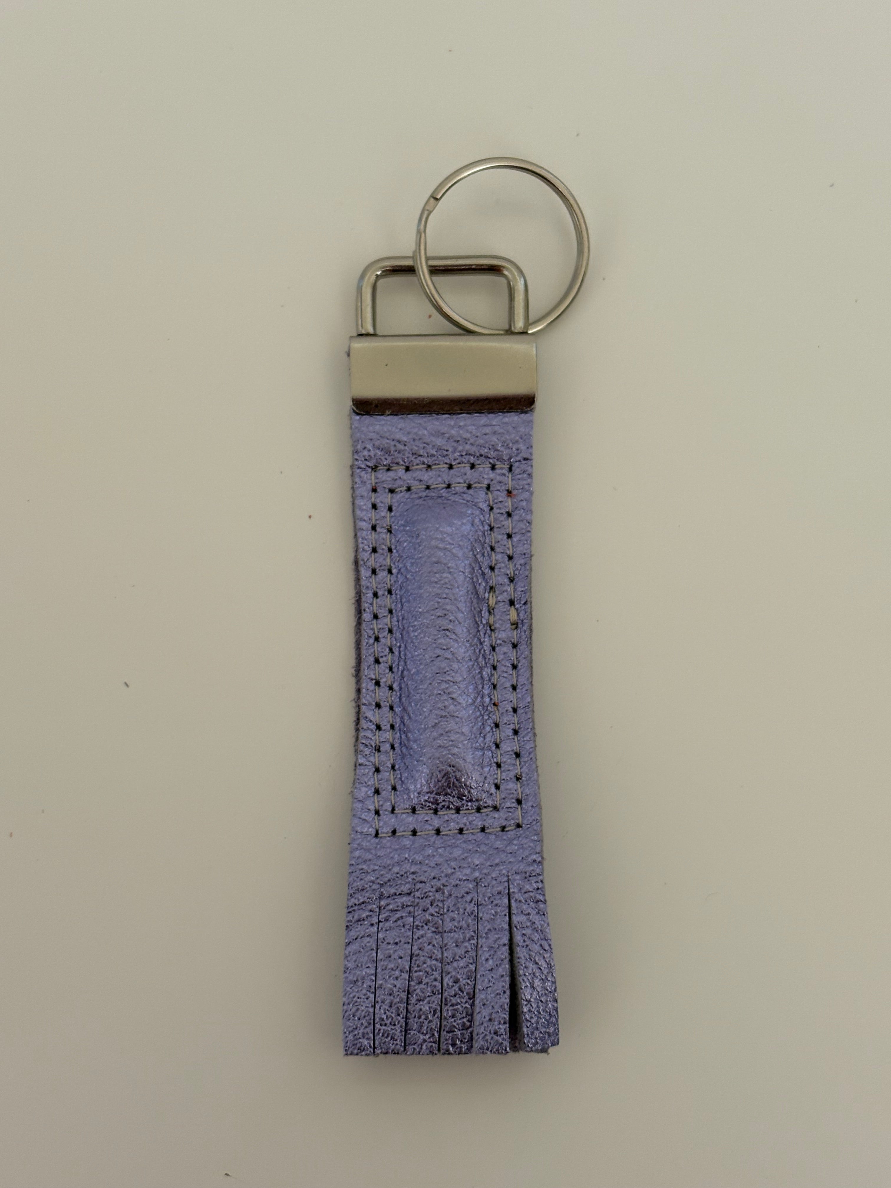 Key Chain - Metallic Leather