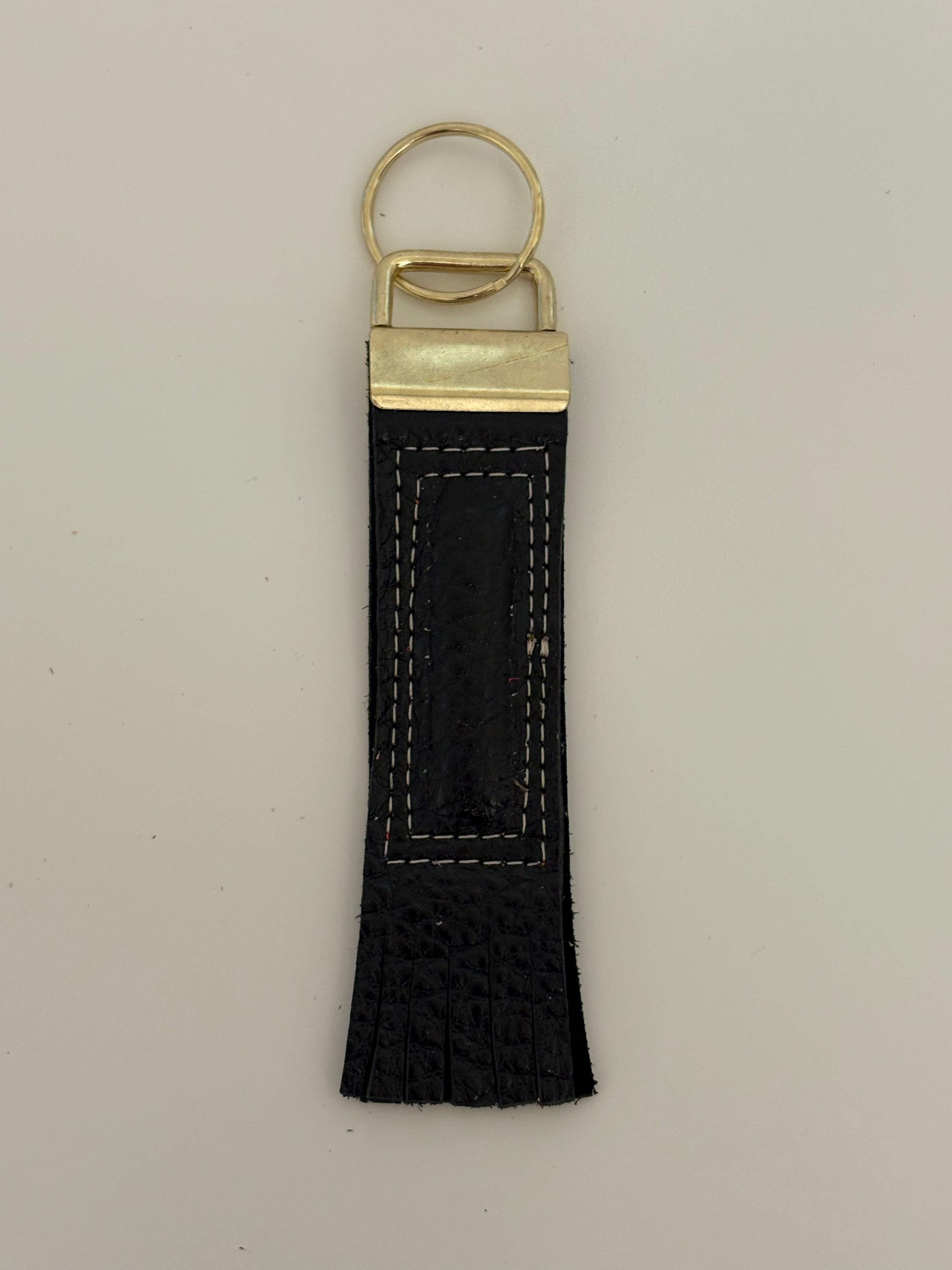 Key Chain - Metallic Leather