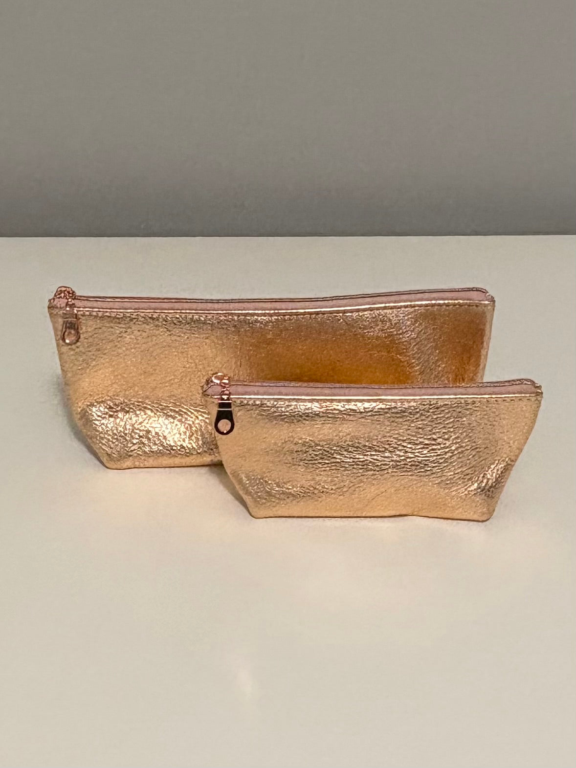 Pouch - Metallic Leather