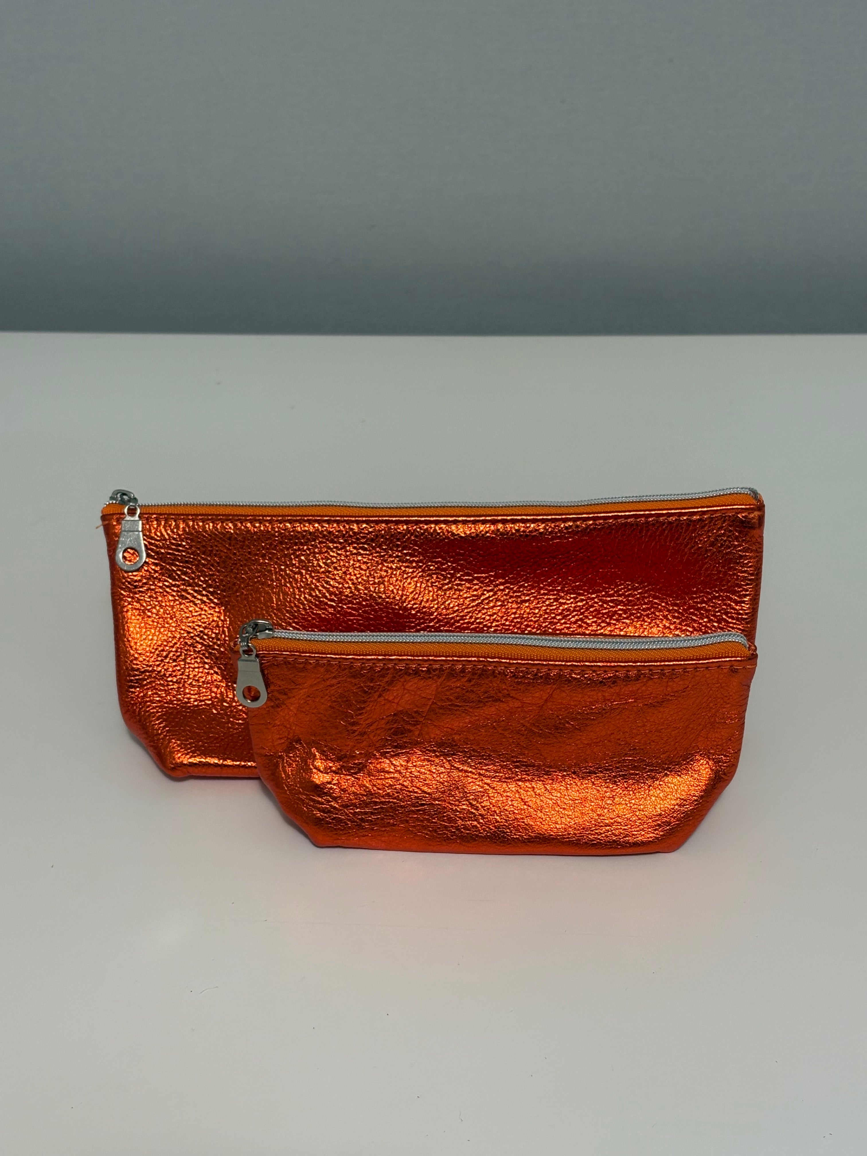 Pouch - Metallic Leather