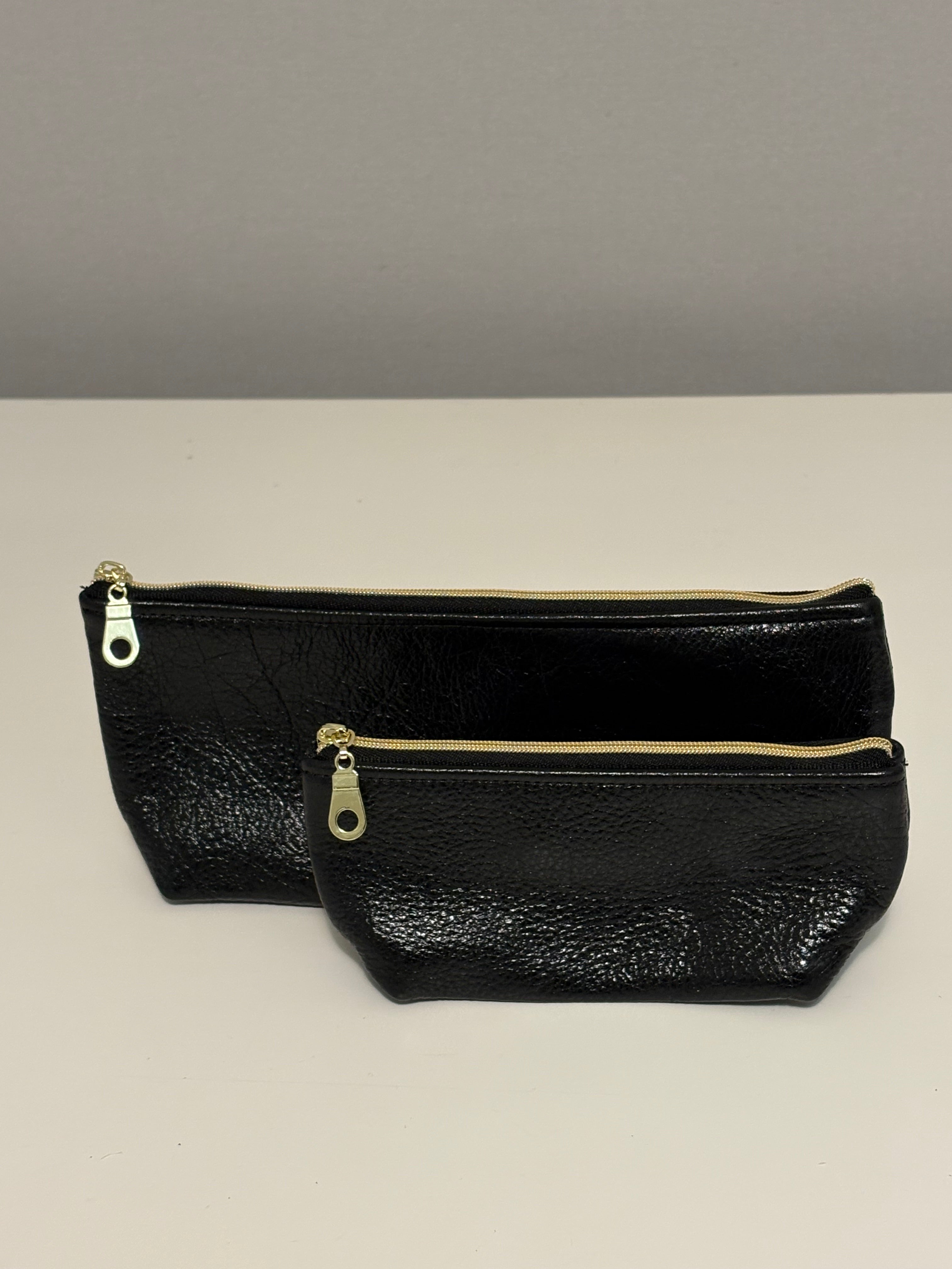 Pouch - Metallic Leather