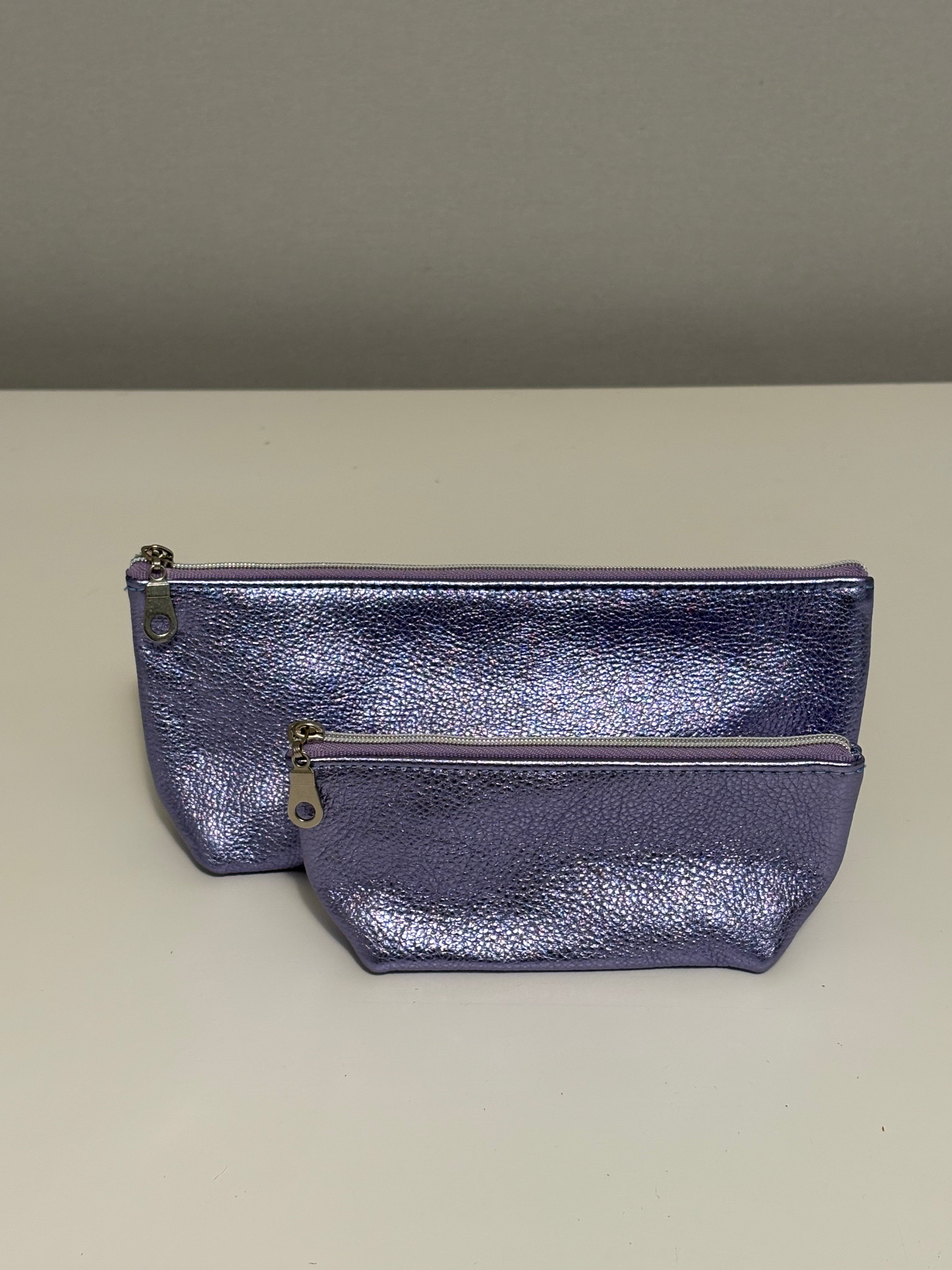 Pouch - Metallic Leather