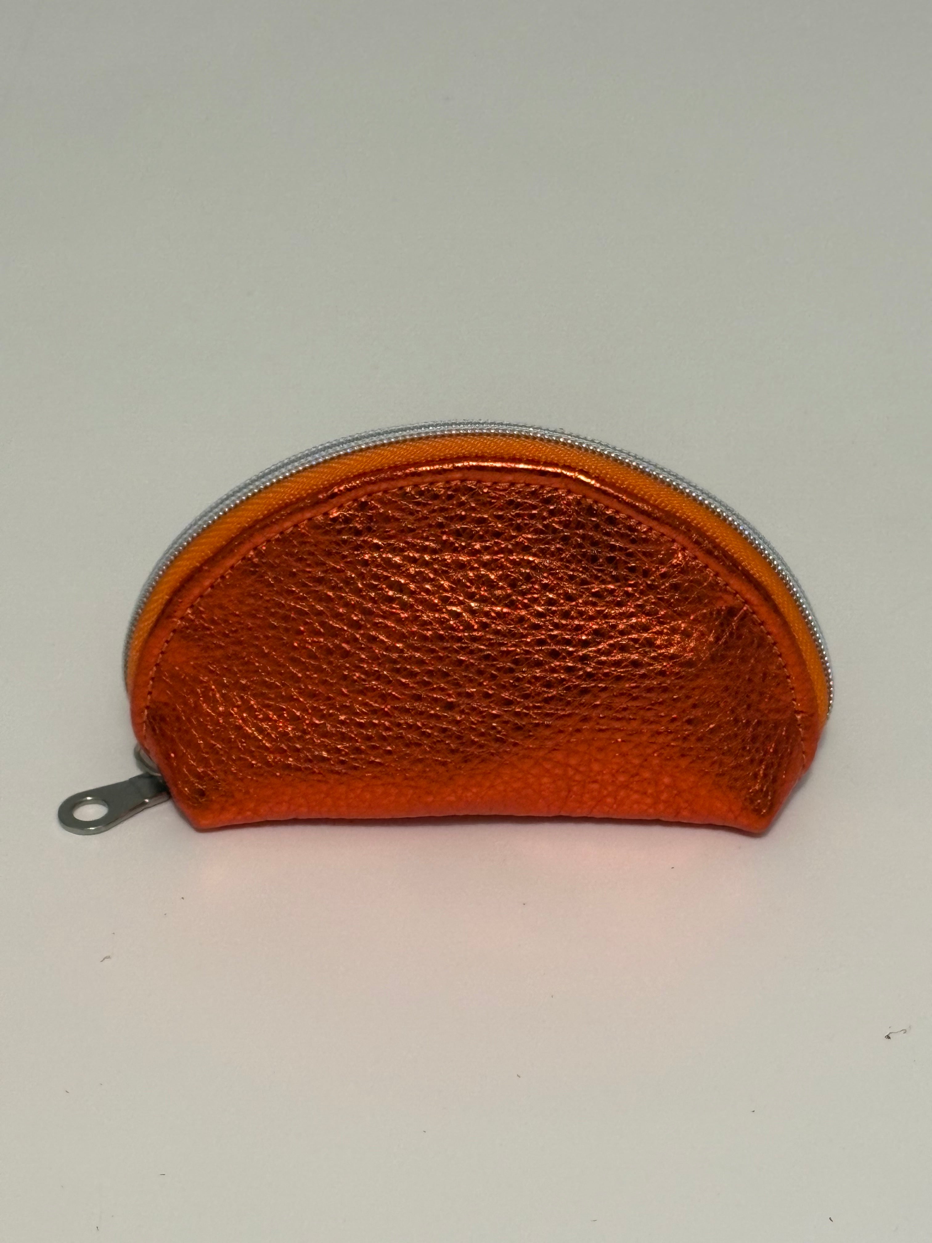Coin Purse - Metallic Leather