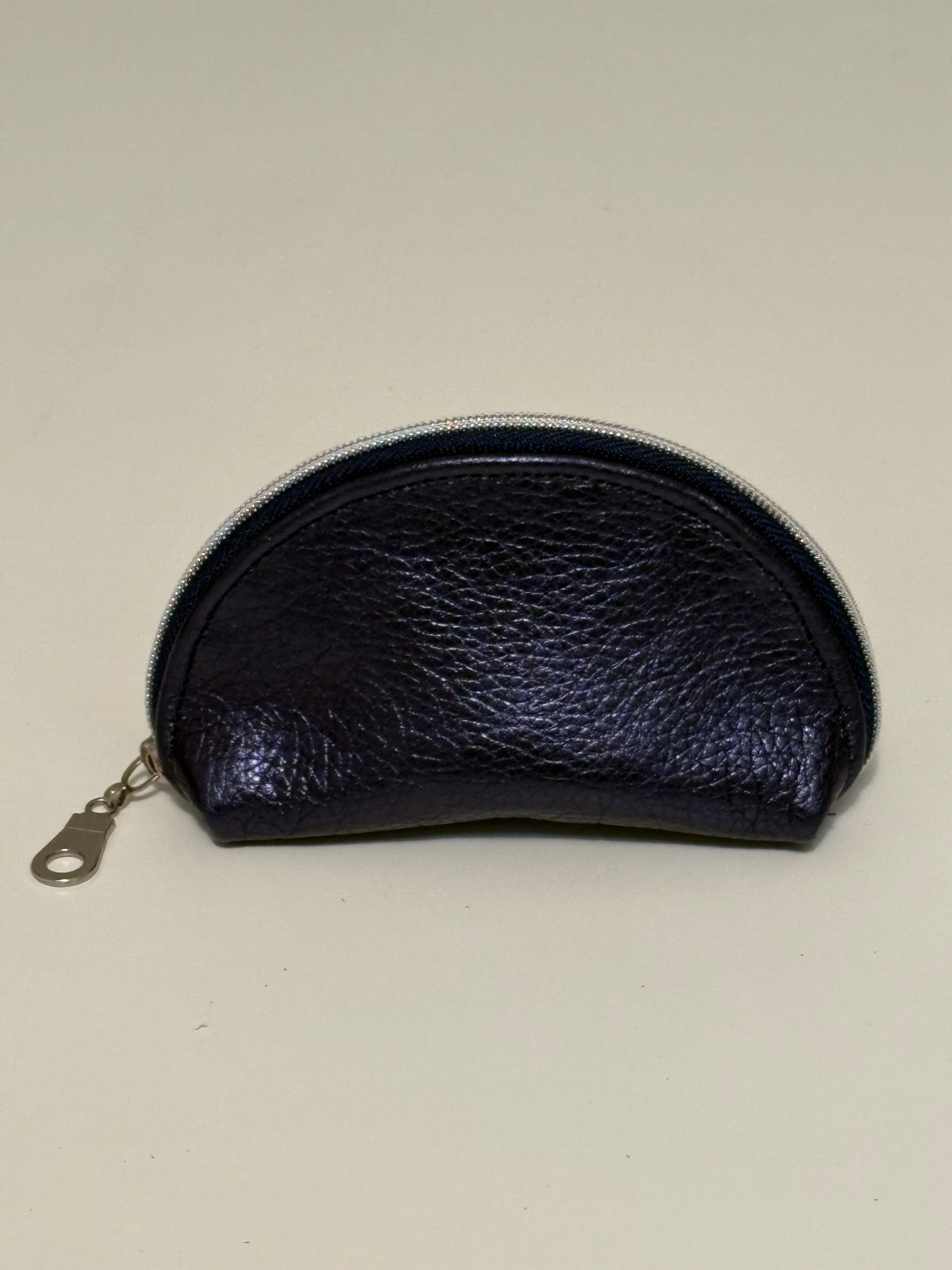 Coin Purse - Metallic Leather