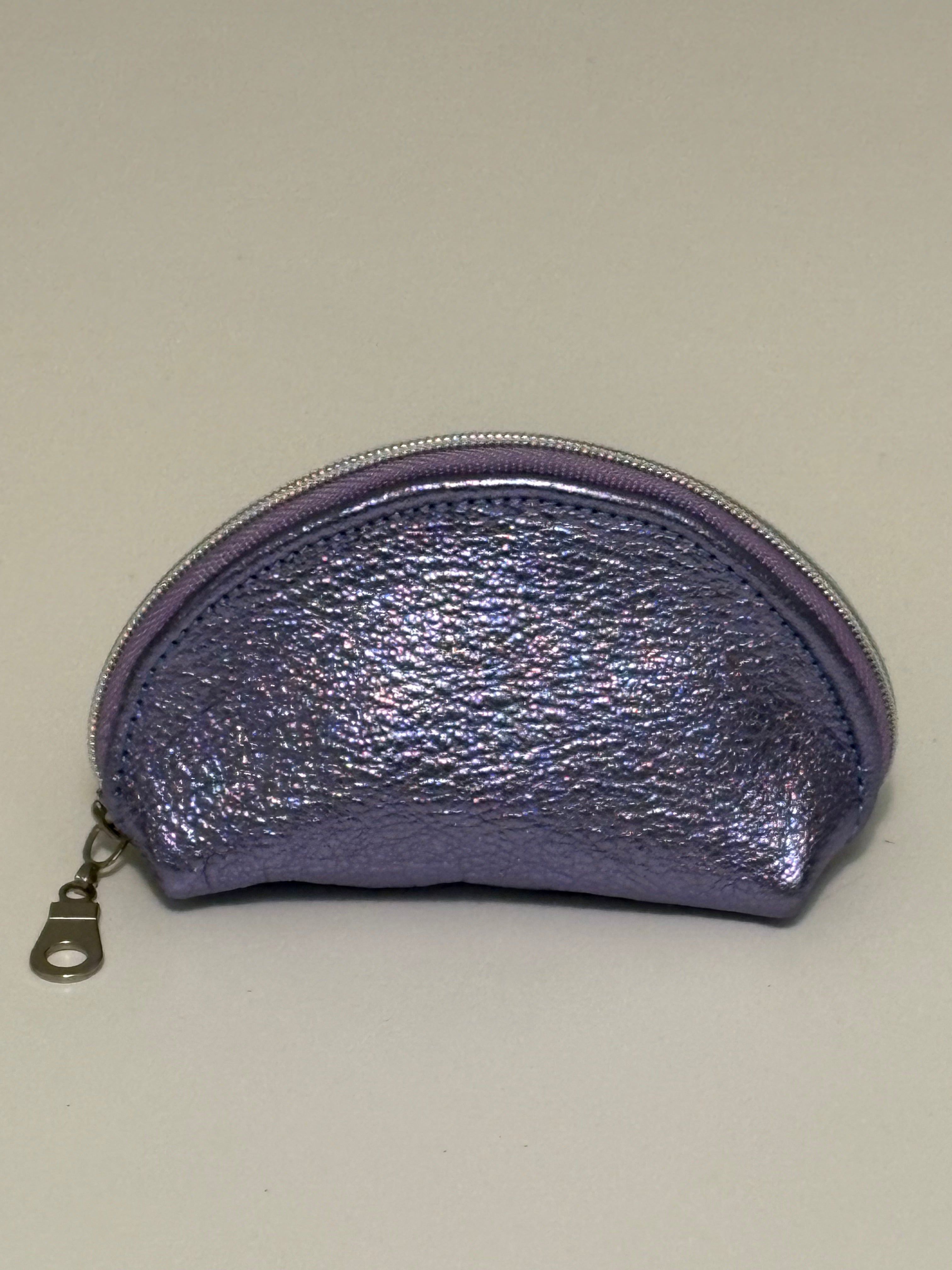 Coin Purse - Metallic Leather