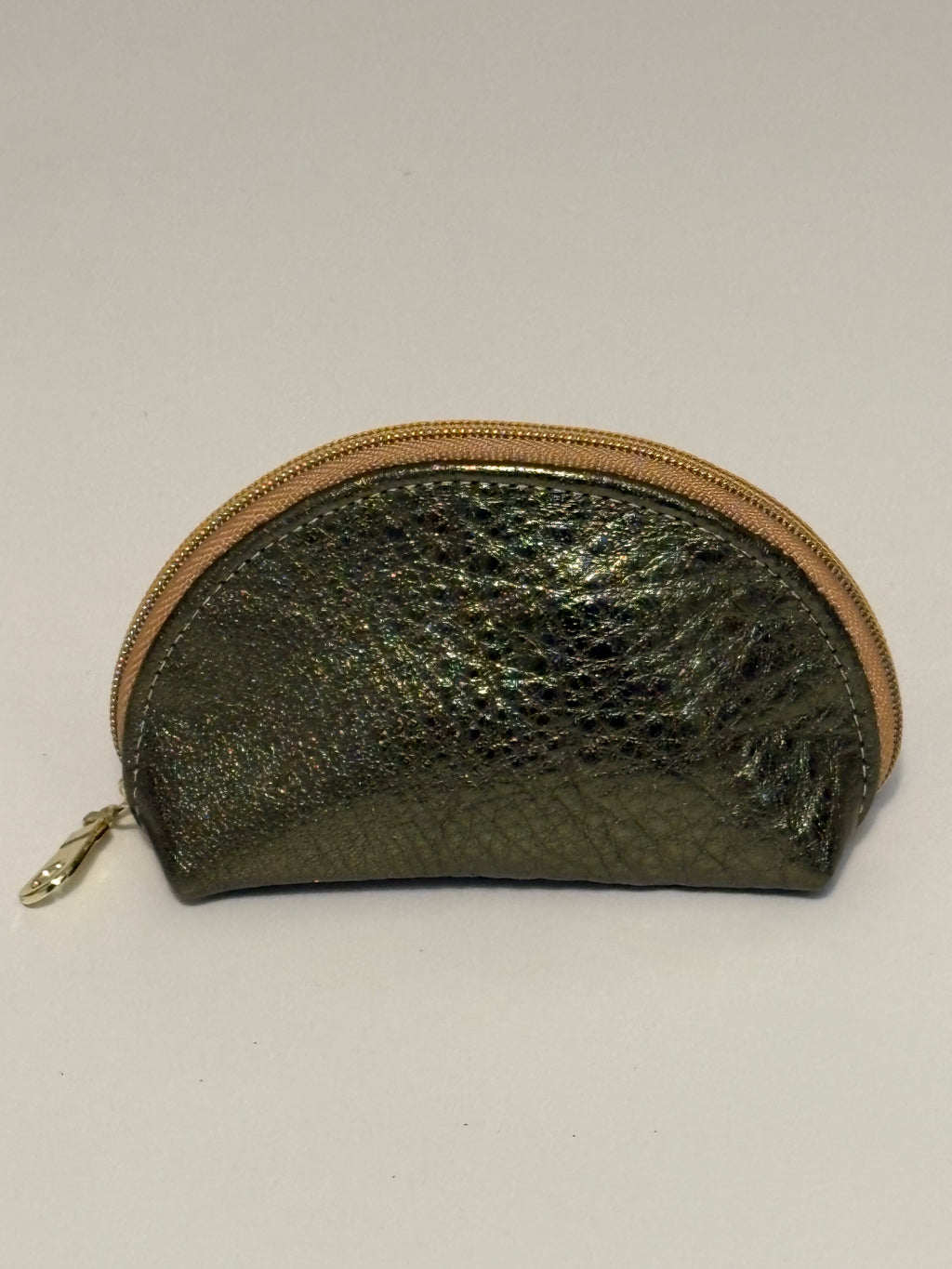 Coin Purse - Metallic Leather